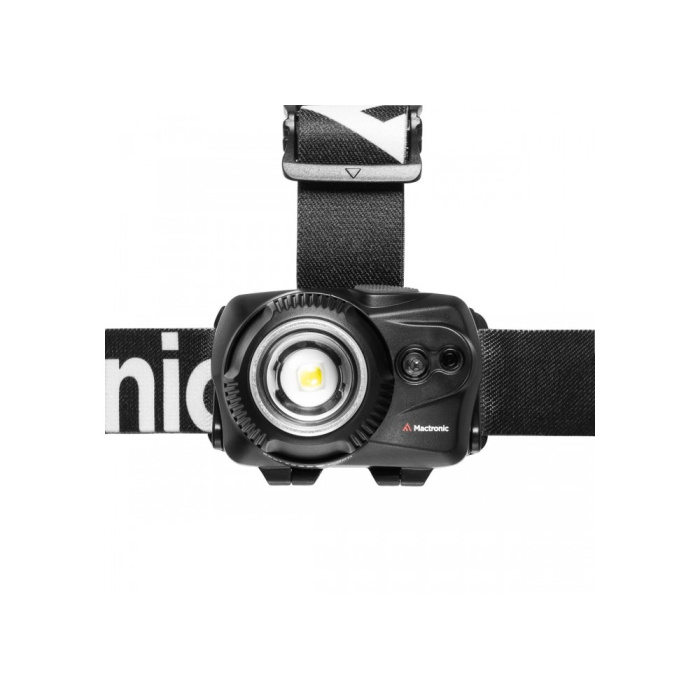 Latarka czołowa Mactronic z funkcją fokus i sensorem ruchu MAVERICK, 510 lm